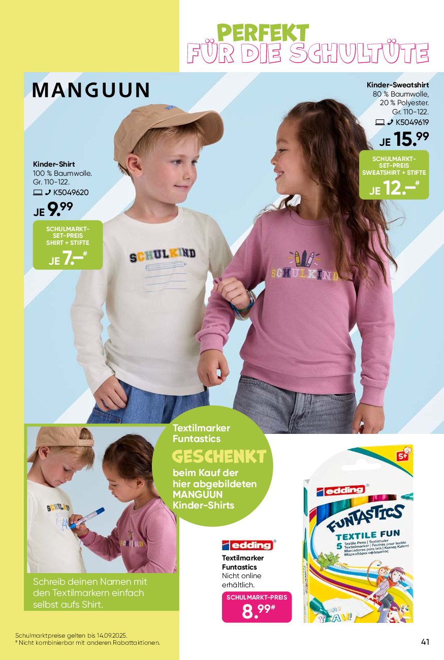 galeria - Galeria-Prospekt gültig vom 03.09. bis 09.09. - page: 41