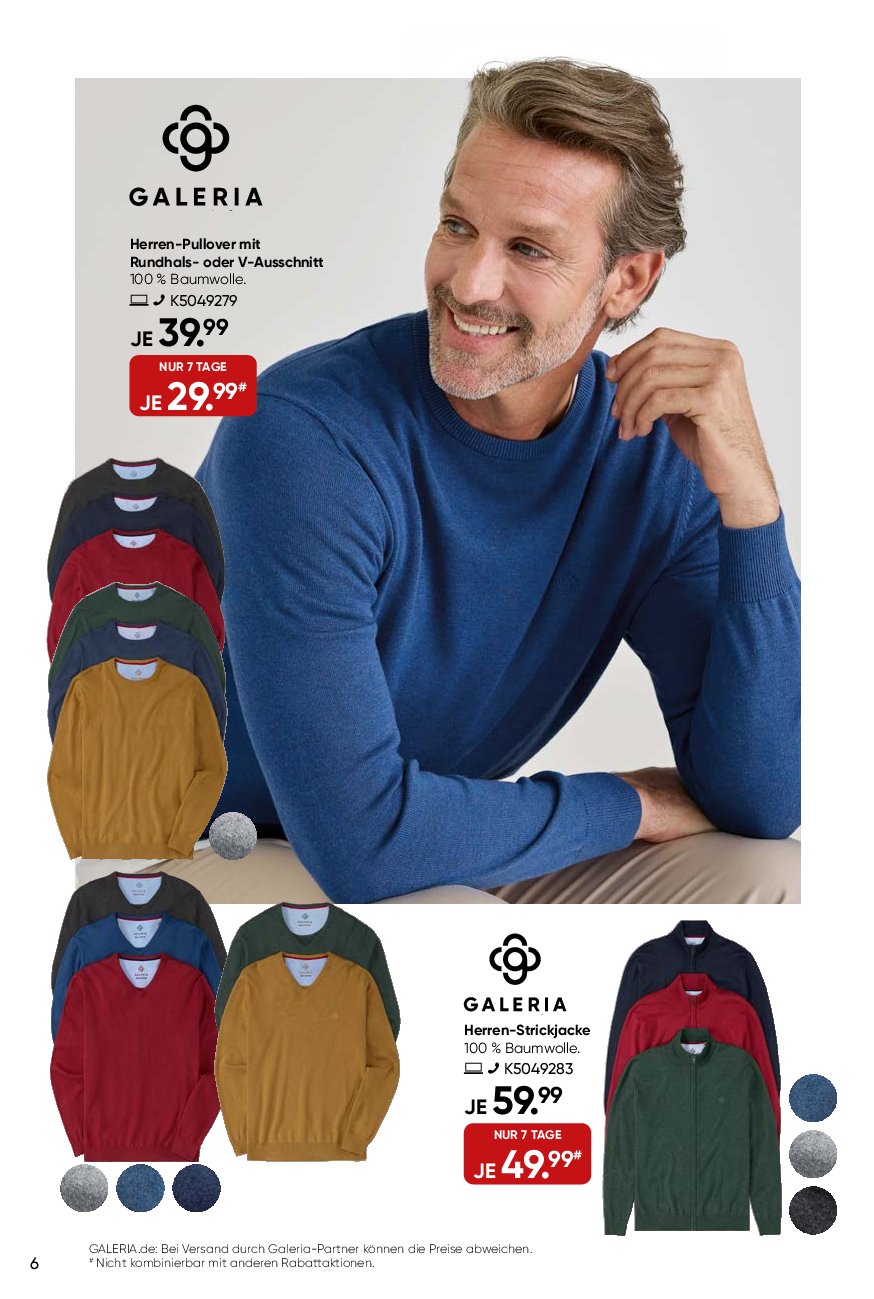 galeria - Galeria-Prospekt gültig vom 03.09. bis 09.09. - page: 6