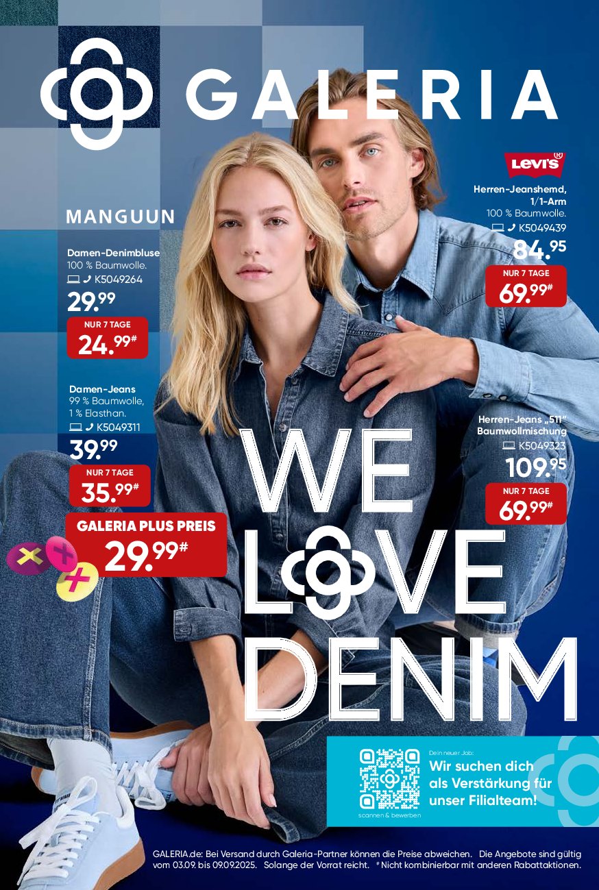 galeria - Galeria-Prospekt gültig vom 03.09. bis 09.09.