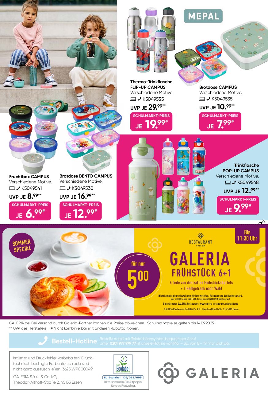 galeria - Galeria-Prospekt gültig vom 03.09. bis 09.09. - page: 37