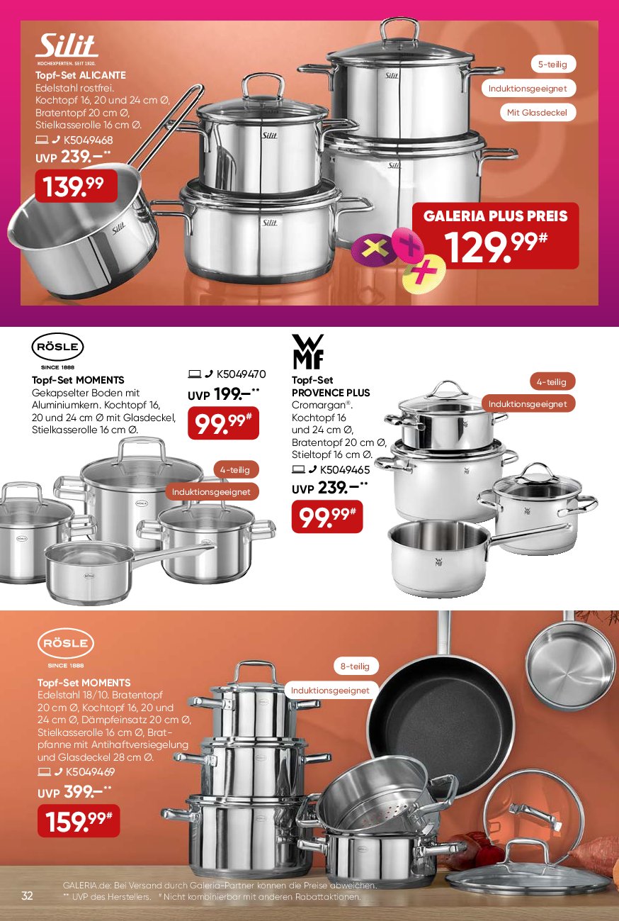 galeria - Galeria-Prospekt gültig vom 03.09. bis 09.09. - page: 32