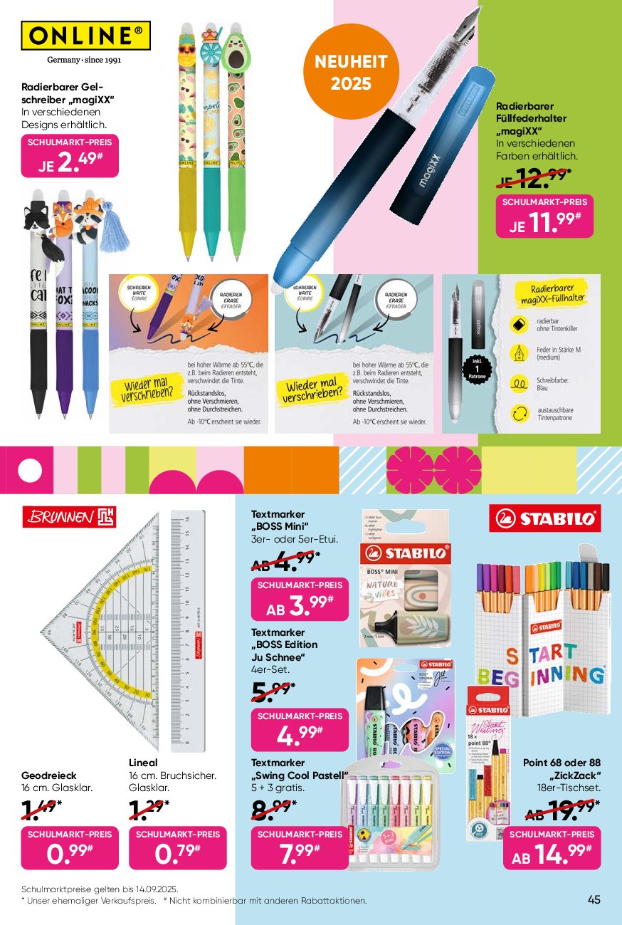 galeria - Galeria-Prospekt gültig vom 03.09. bis 09.09. - page: 45