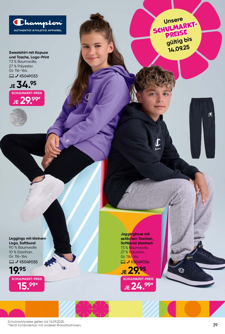 galeria - Galeria-Prospekt gültig vom 03.09. bis 09.09. - page: 39