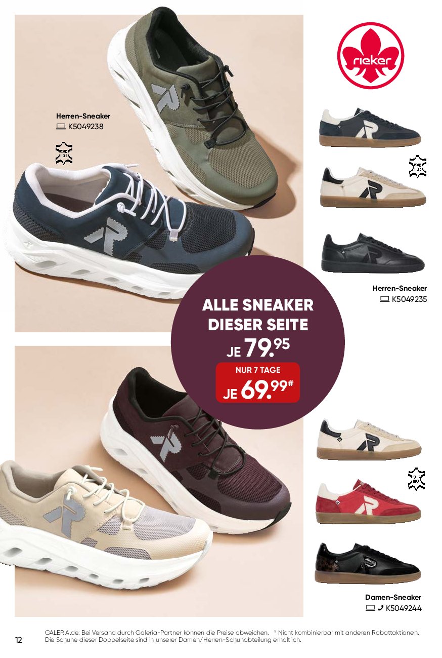 galeria - Galeria-Prospekt gültig vom 03.09. bis 09.09. - page: 12