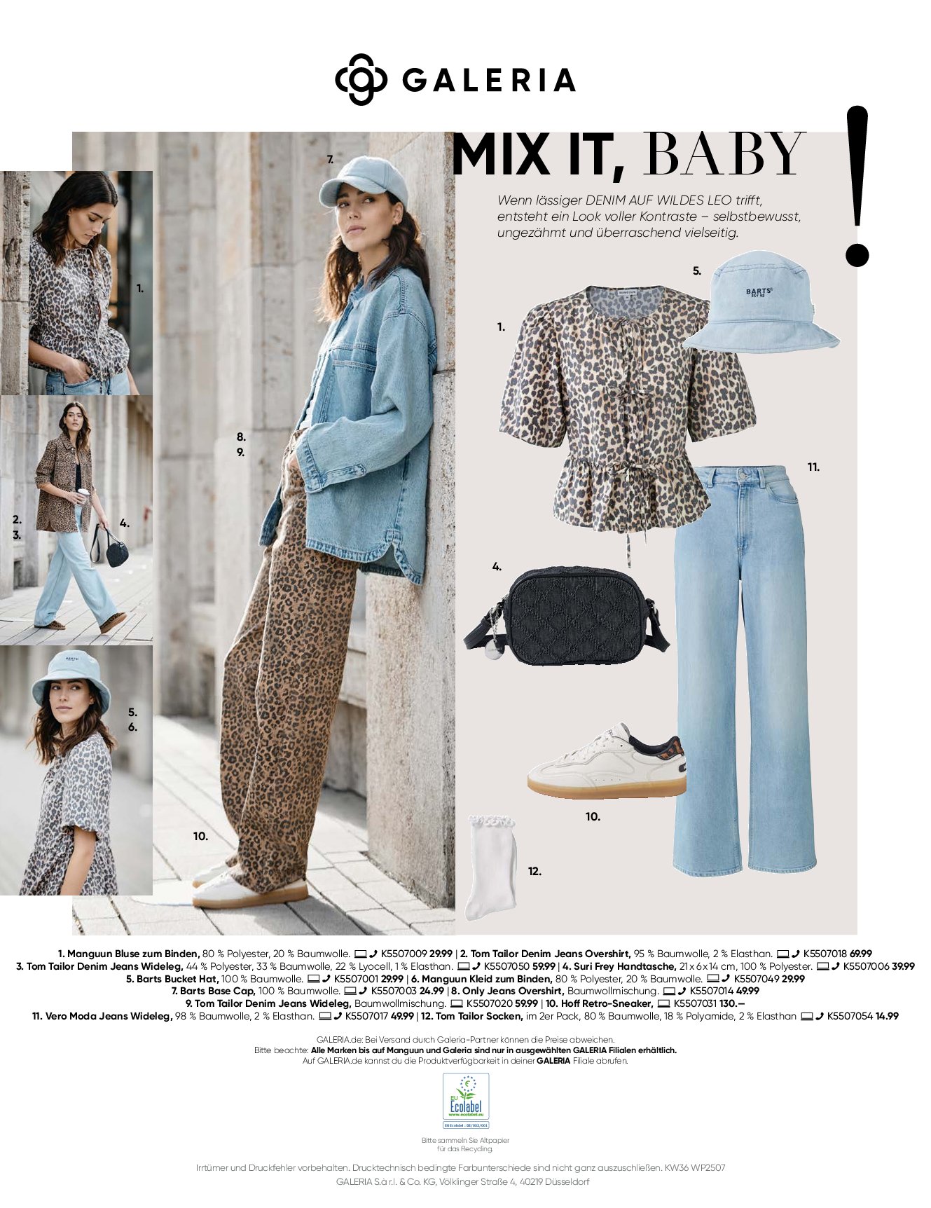 galeria - Galeria - Denim-Prospekt gültig vom 03.09. bis 09.09. - page: 4