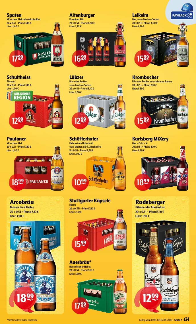 getraenke-hoffmann - Getränke Hoffmann-Prospekt gültig vom 11.08. bis 16.08. - page: 7