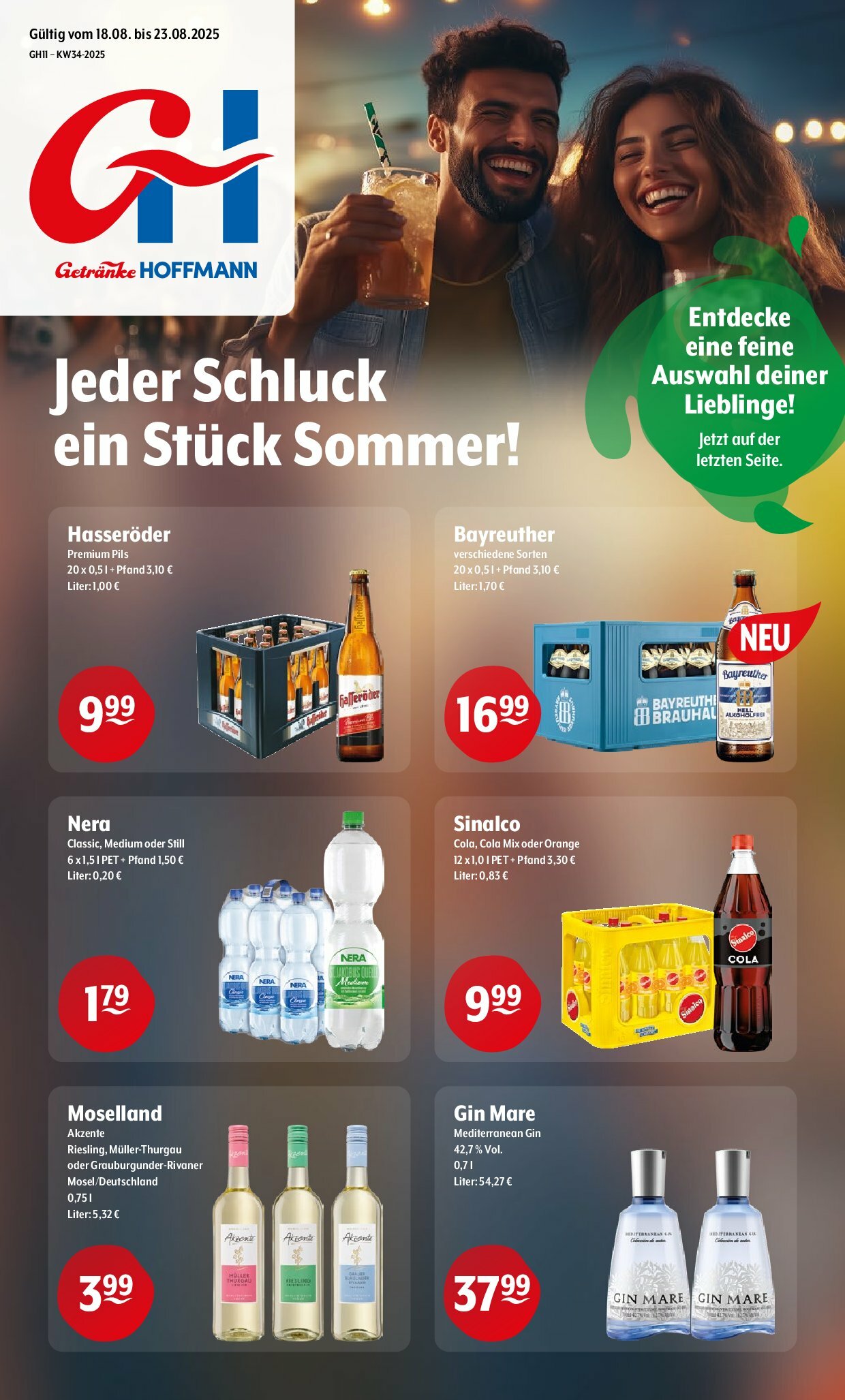 getraenke-hoffmann - Getränke Hoffmann-Prospekt gültig vom 18.08. bis 23.08.