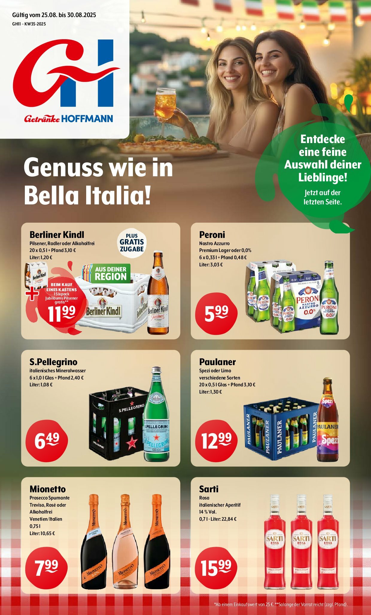 getraenke-hoffmann - Getränke Hoffmann-Prospekt gültig vom 25.08. bis 30.08.