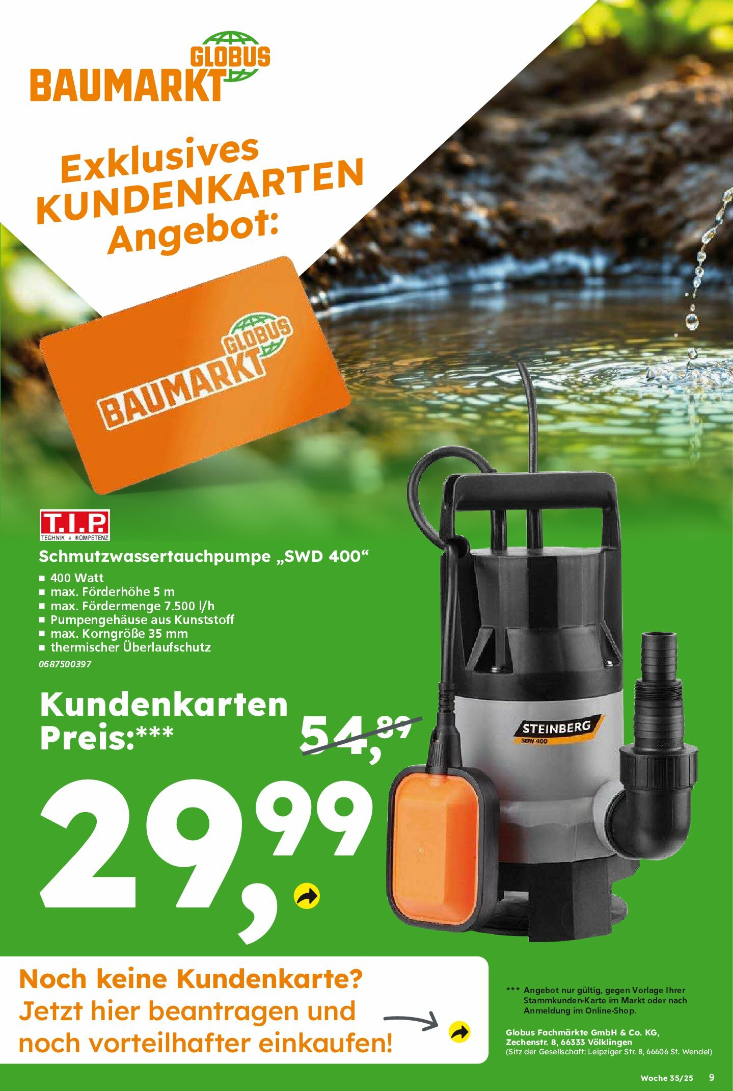 globus-baumarkt - Globus Baumarkt-Prospekt gültig vom 24.08. bis 30.08. - page: 9