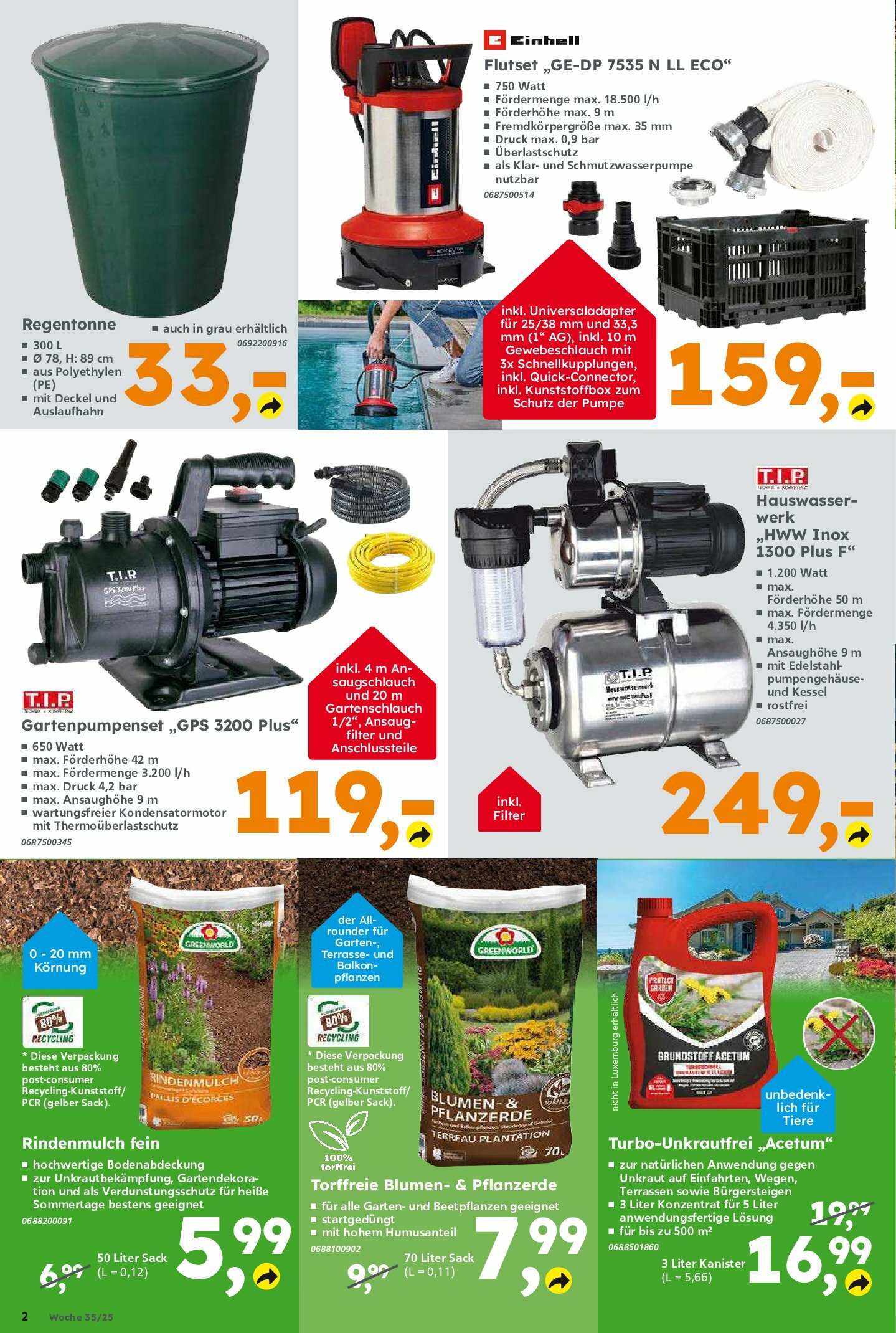 globus-baumarkt - Globus Baumarkt-Prospekt gültig vom 24.08. bis 30.08. - page: 2