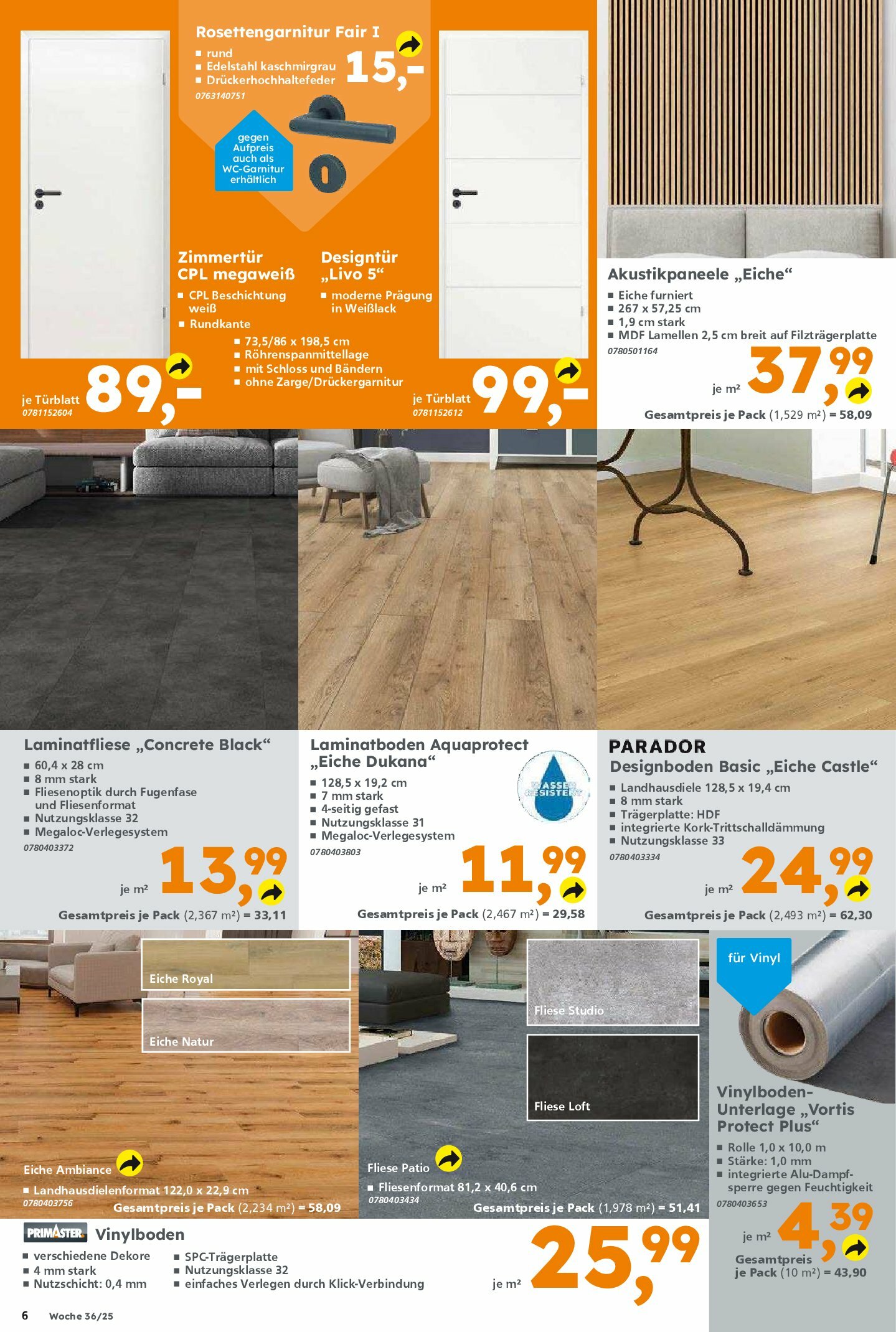 globus-baumarkt - Globus Baumarkt-Prospekt gültig vom 31.08. bis 06.09. - page: 6