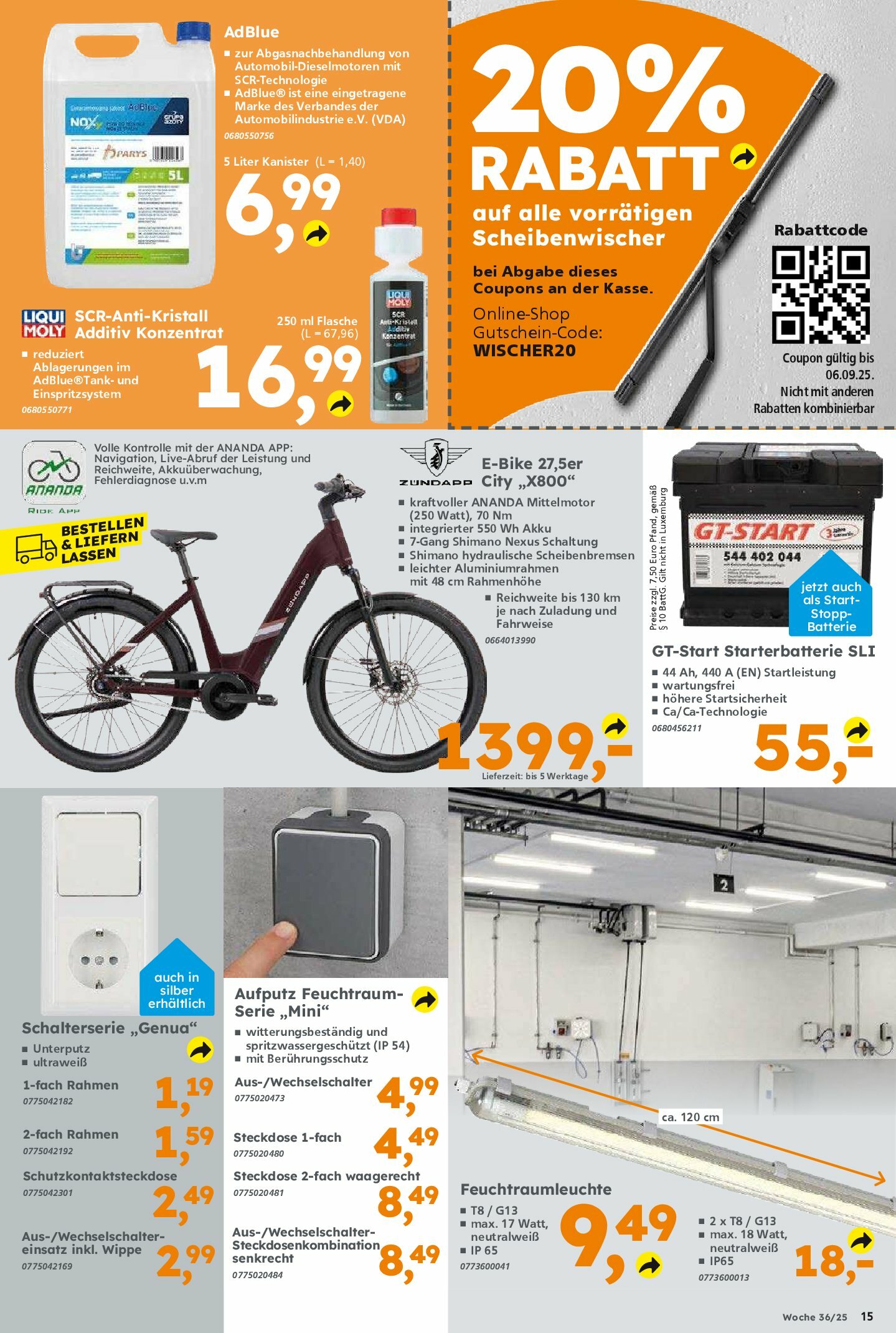 globus-baumarkt - Globus Baumarkt-Prospekt gültig vom 31.08. bis 06.09. - page: 15
