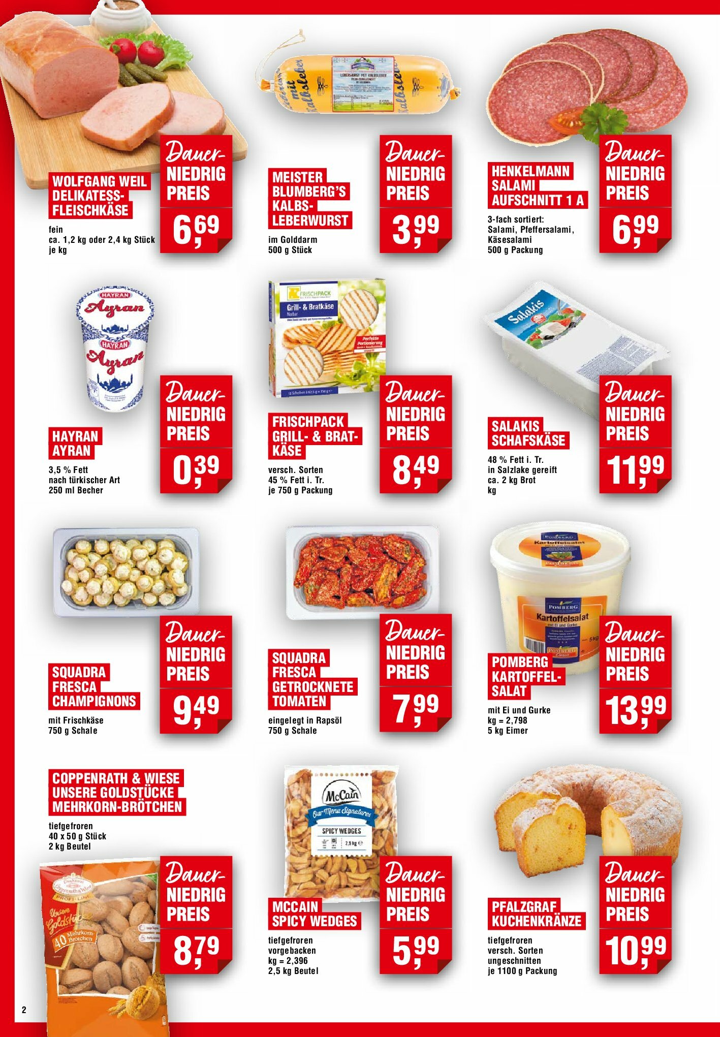 handelshof - Handelshof - Dauer-niedrig Preis-Prospekt gültig vom 21.08. bis 03.09. - page: 2