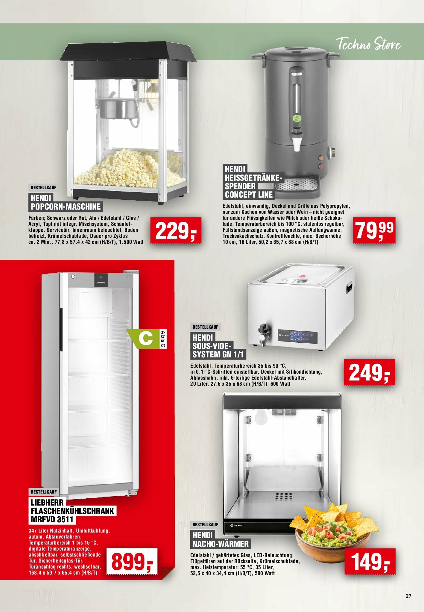 handelshof - Handelshof - Gastro-Prospekt gültig vom 01.09. bis 30.09. - page: 27