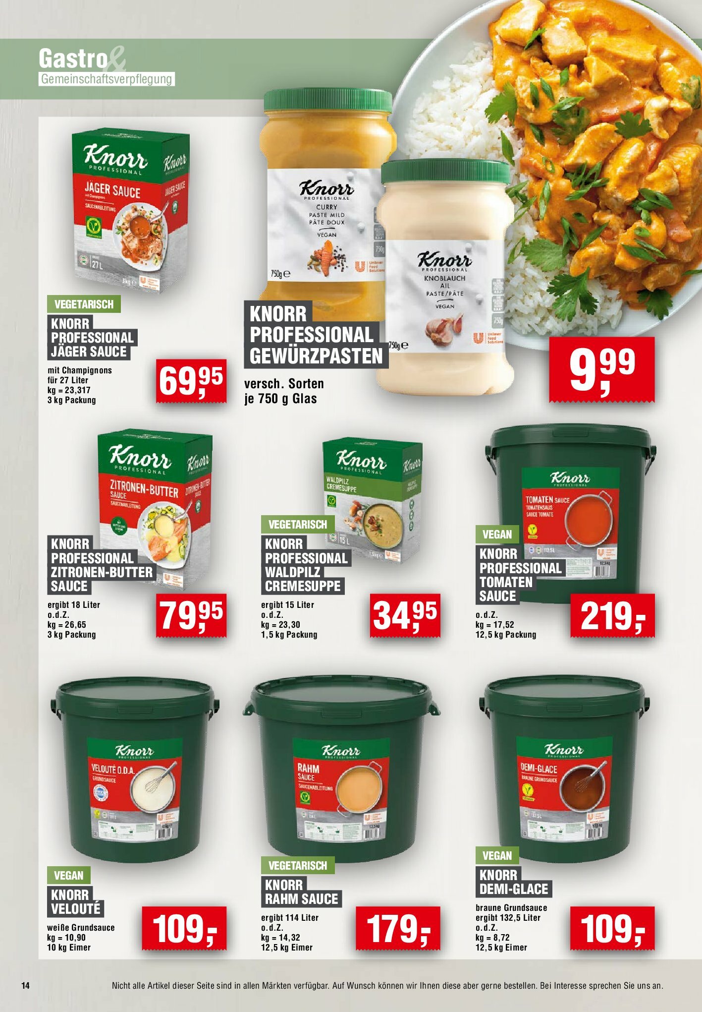 handelshof - Handelshof - Gastro-Prospekt gültig vom 01.09. bis 30.09. - page: 14