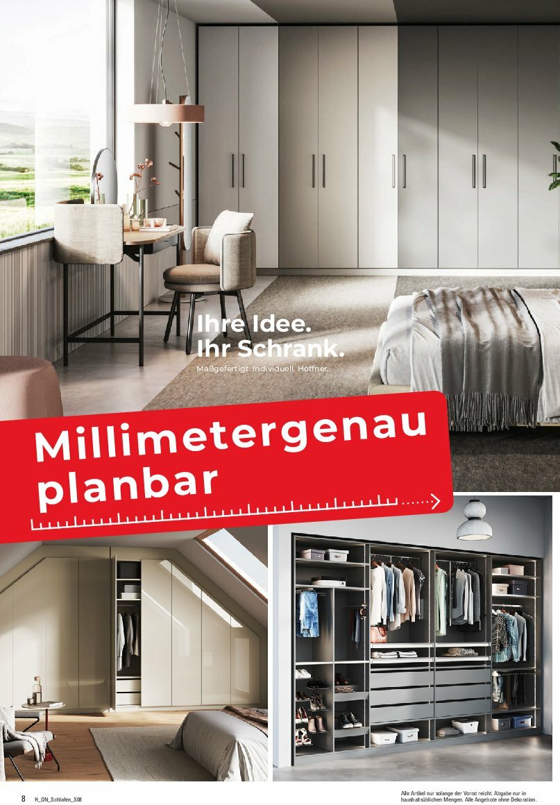 hoeffner - Höffner - Schlafen Spezial-Prospekt gültig vom 13.08. bis 26.08. - page: 8