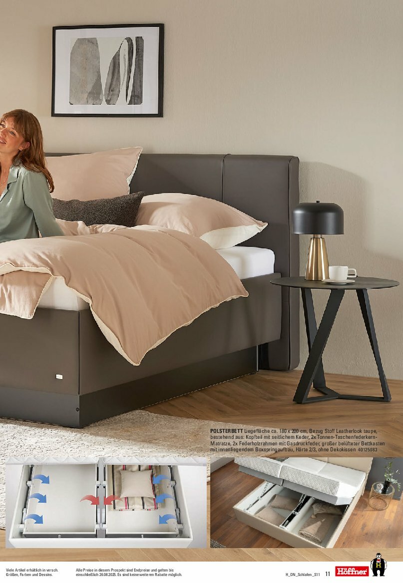 hoeffner - Höffner - Schlafen Spezial-Prospekt gültig vom 13.08. bis 26.08. - page: 11