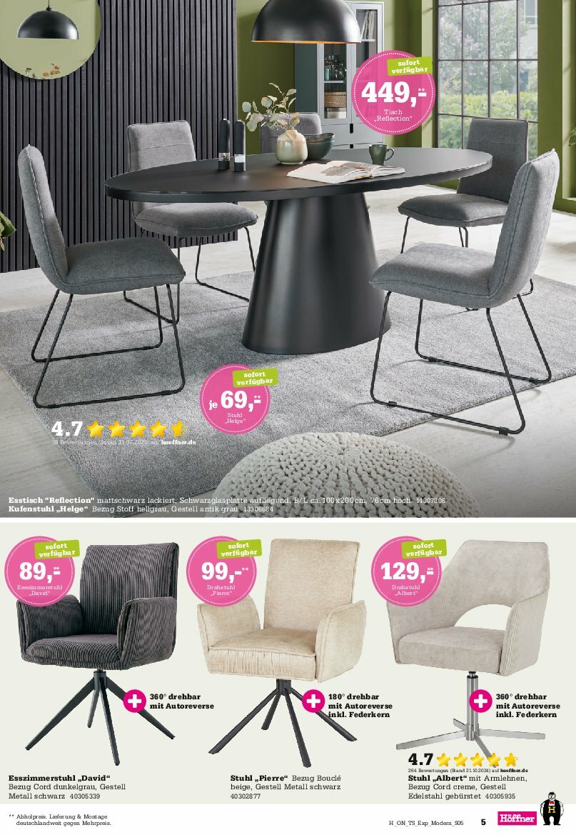 hoeffner - Höffner - Express Spezial-Prospekt gültig vom 13.08. bis 26.08. - page: 5