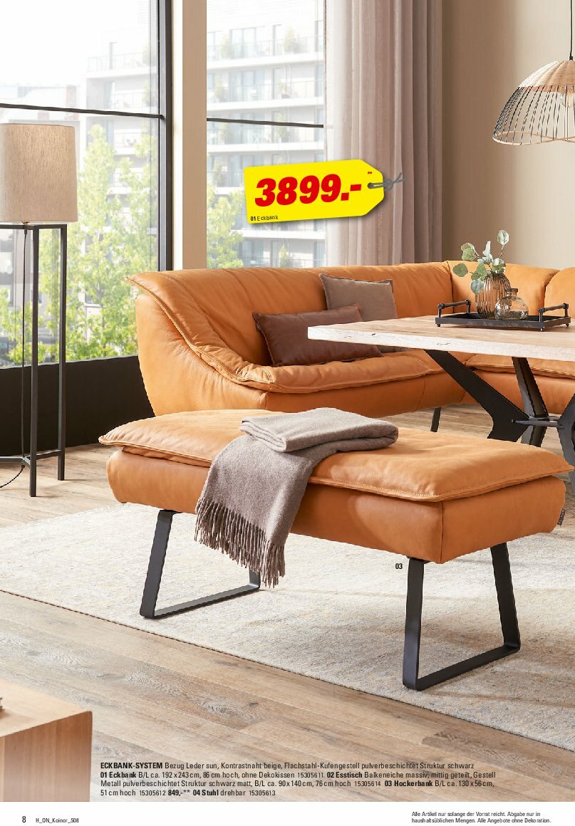 hoeffner - Höffner - Koinor-Prospekt gültig vom 13.08. bis 26.08. - page: 8