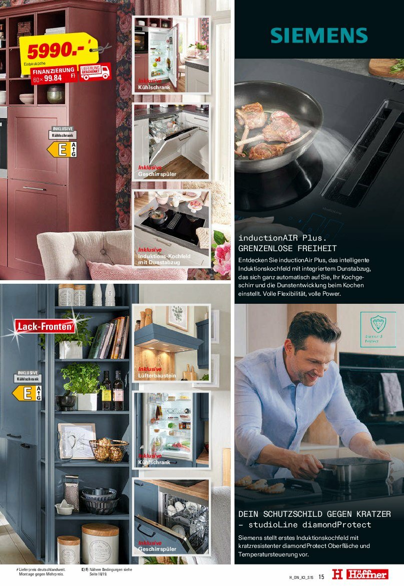 hoeffner - Höffner - Küchen-Prospekt gültig vom 13.08. bis 30.11. - page: 15