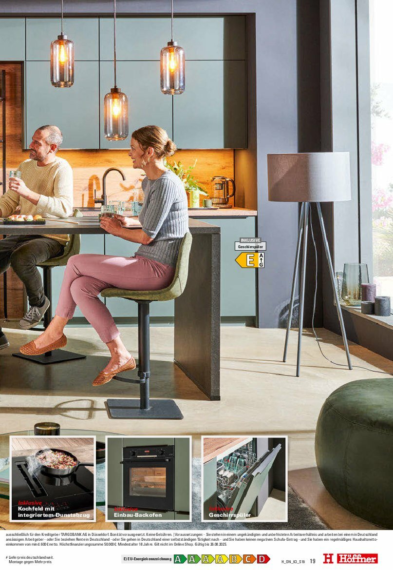 hoeffner - Höffner - Küchen-Prospekt gültig vom 13.08. bis 30.11. - page: 19
