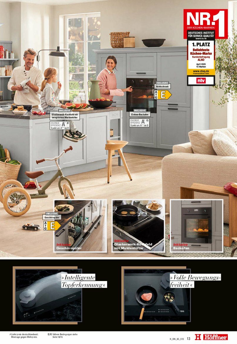 hoeffner - Höffner - Küchen-Prospekt gültig vom 13.08. bis 30.11. - page: 13