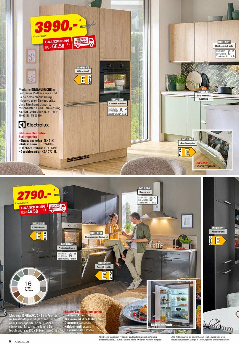 hoeffner - Höffner - Küchen-Prospekt gültig vom 13.08. bis 30.11. - page: 6