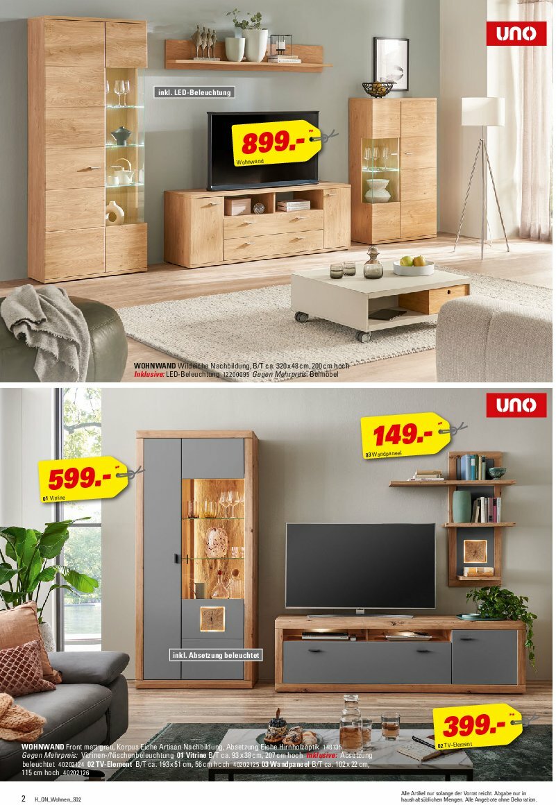 hoeffner - Höffner - Wohnen Spezial-Prospekt gültig vom 13.08. bis 09.09. - page: 2