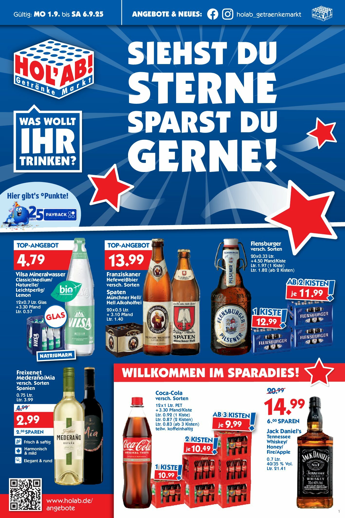 hol-ab - HOL’AB-Prospekt gültig vom 01.09. bis 06.09. - page: 1