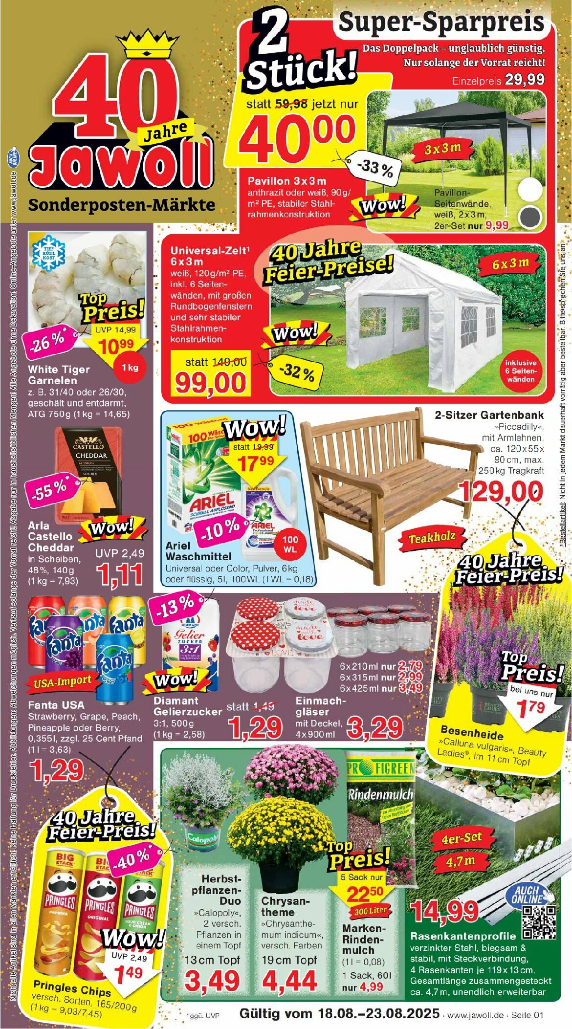 jawoll - Jawoll-Prospekt gültig vom 18.08. bis 23.08.
