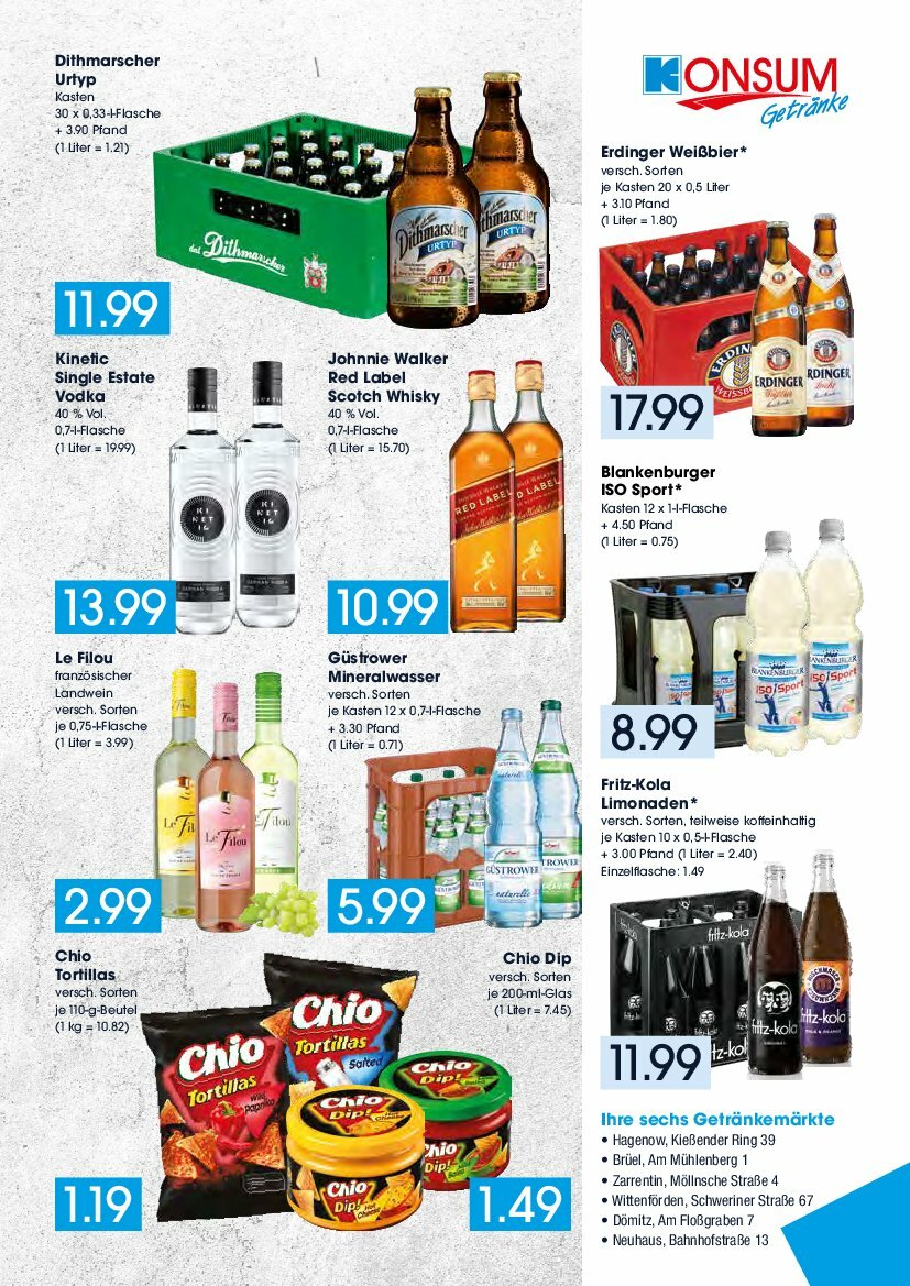 konsum - Konsum - Frischemarkt-Prospekt gültig vom 11.08. bis 16.08. - page: 7