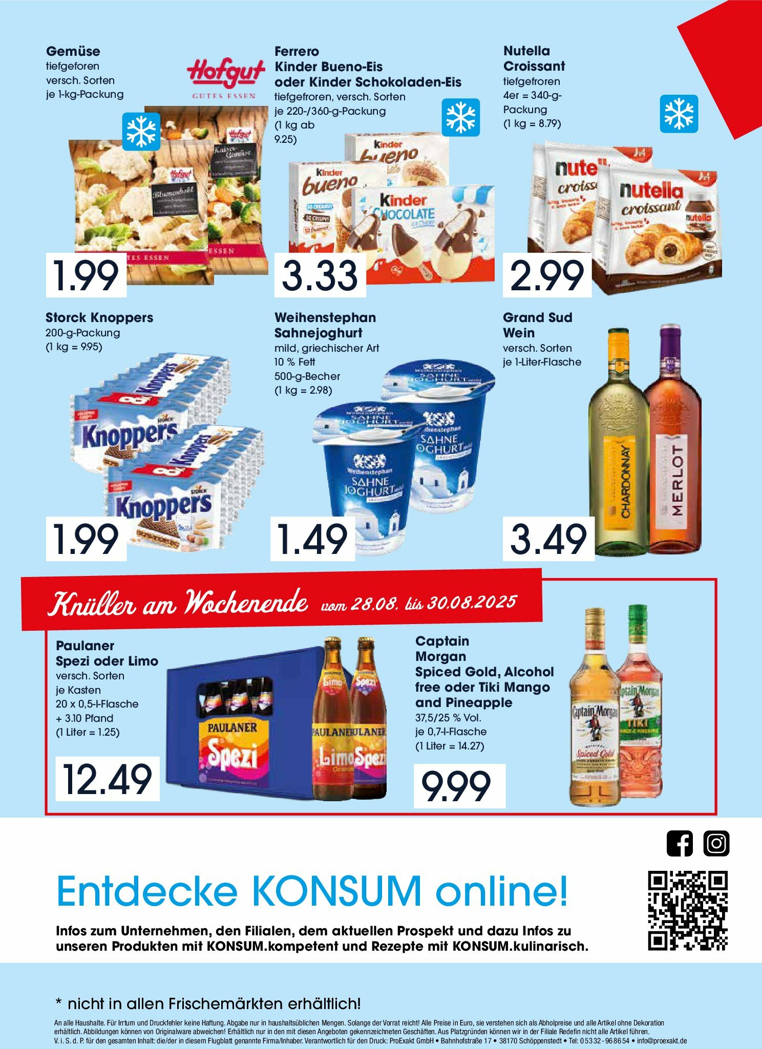 konsum - Konsum - Frischemarkt-Prospekt gültig vom 25.08. bis 30.08. - page: 8