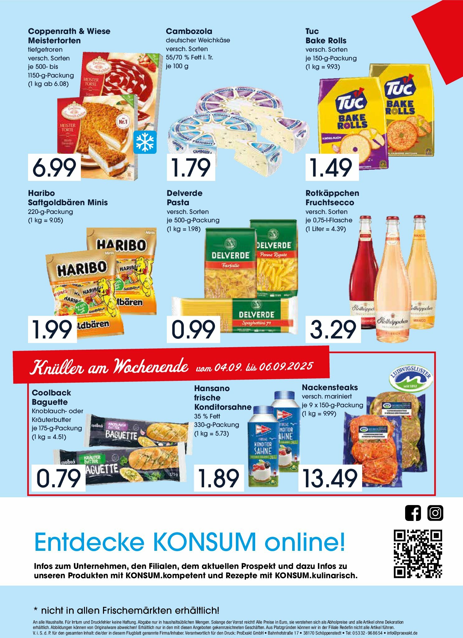 konsum - Konsum - Frischemarkt-Prospekt gültig vom 01.09. bis 06.09. - page: 8