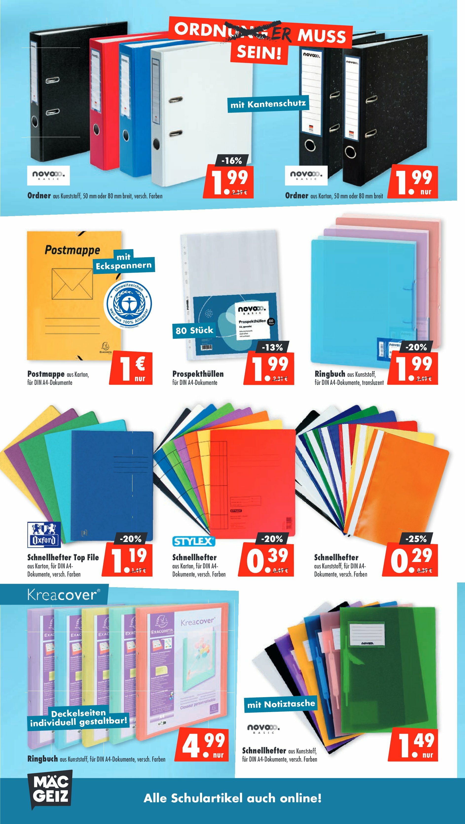 mac-geiz - Mac Geiz - Schul Aktion-Prospekt gültig vom 01.09. bis 07.09. - page: 8