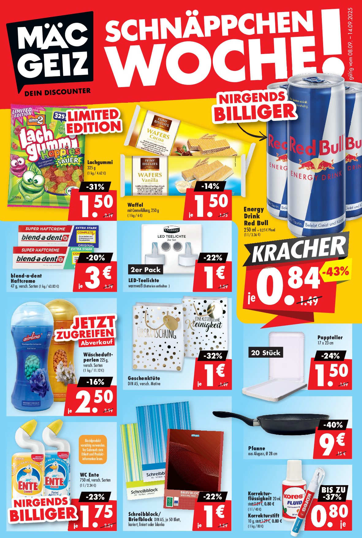 mac-geiz - Mac Geiz-Prospekt gültig vom 08.09. bis 14.09. - page: 1