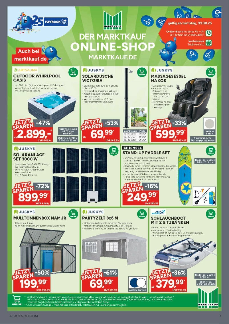 marktkauf - Marktkauf-Prospekt gültig vom 11.08. bis 16.08. - page: 31