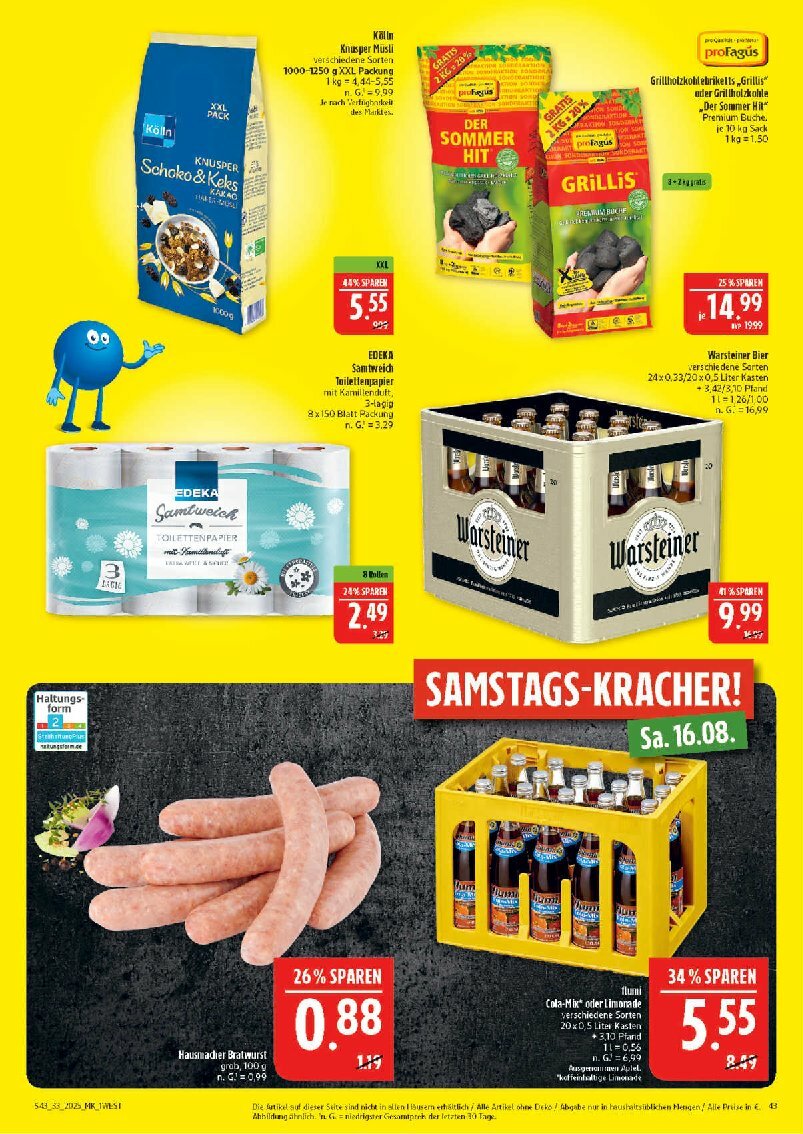 marktkauf - Marktkauf-Prospekt gültig vom 11.08. bis 16.08. - page: 43