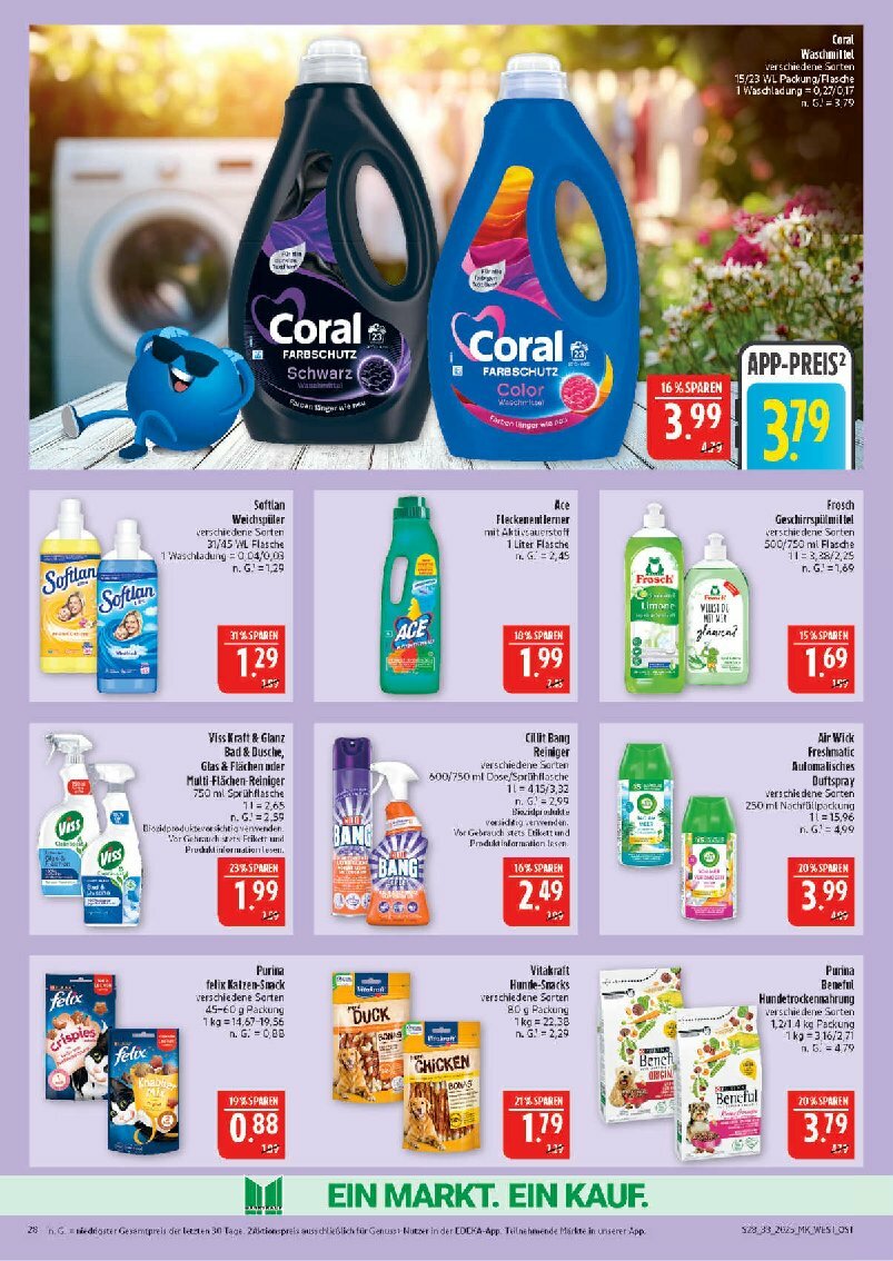 marktkauf - Marktkauf-Prospekt gültig vom 11.08. bis 16.08. - page: 28