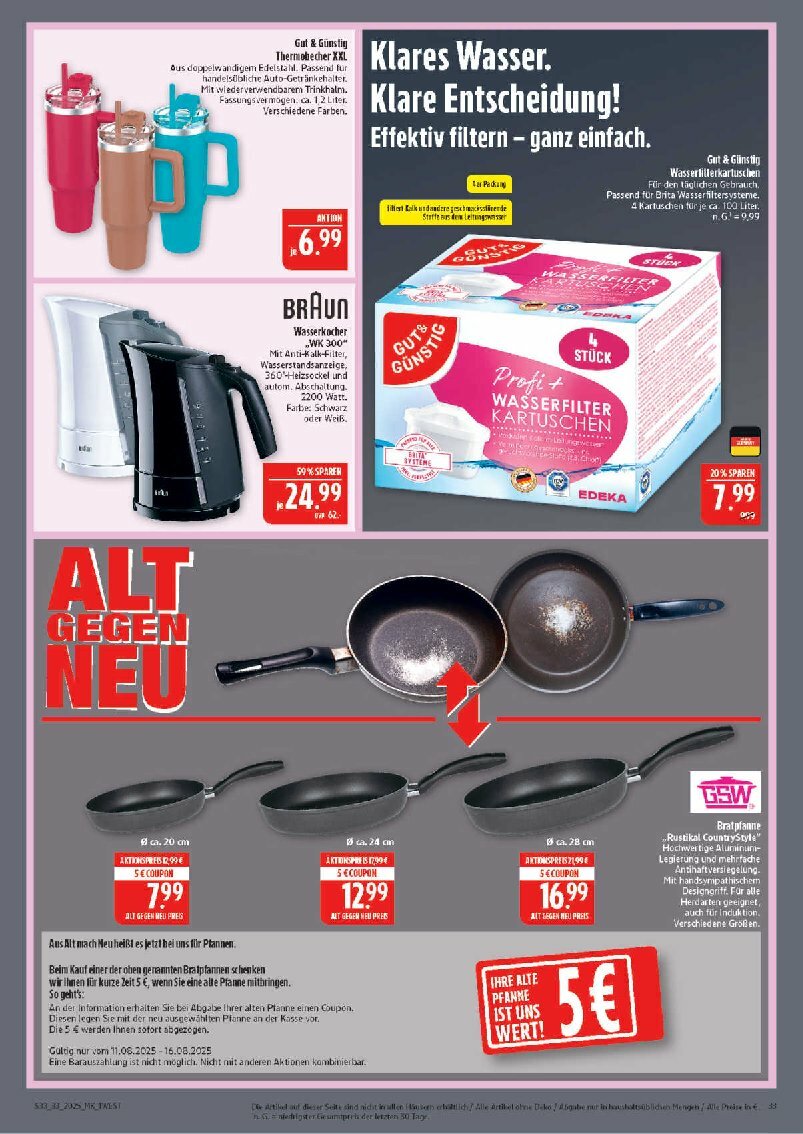 marktkauf - Marktkauf-Prospekt gültig vom 11.08. bis 16.08. - page: 33