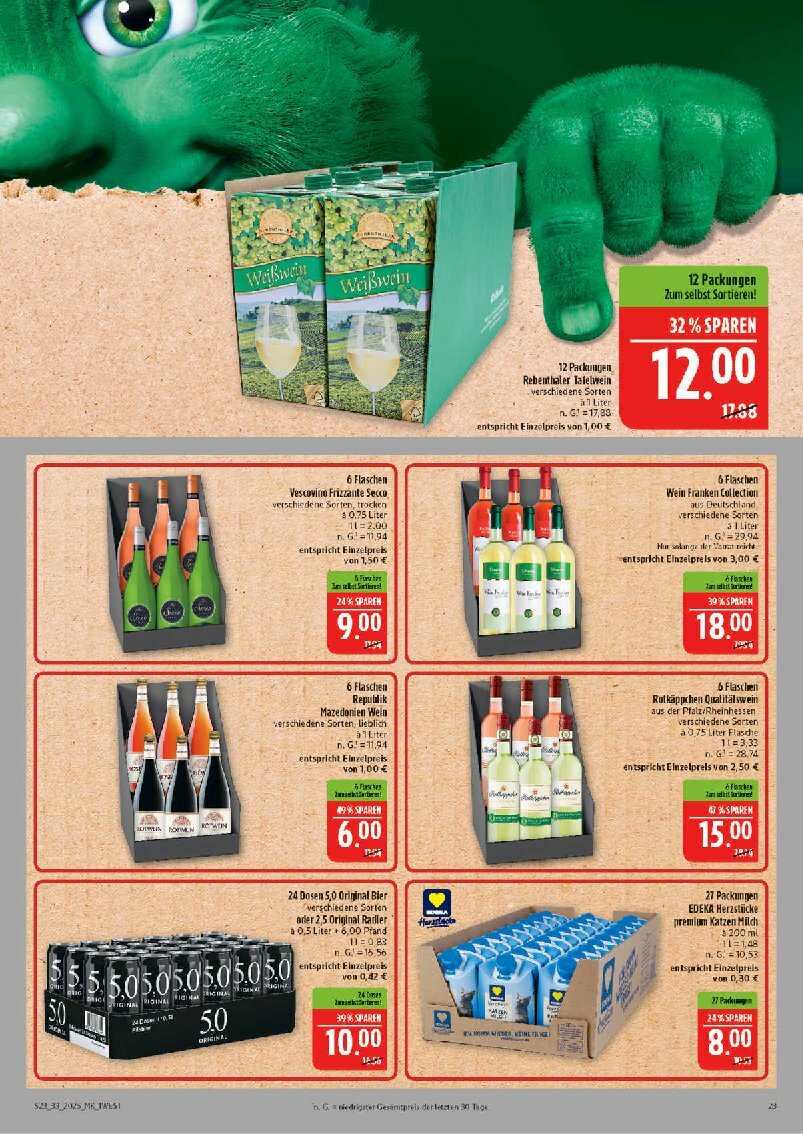 marktkauf - Marktkauf-Prospekt gültig vom 11.08. bis 16.08. - page: 23