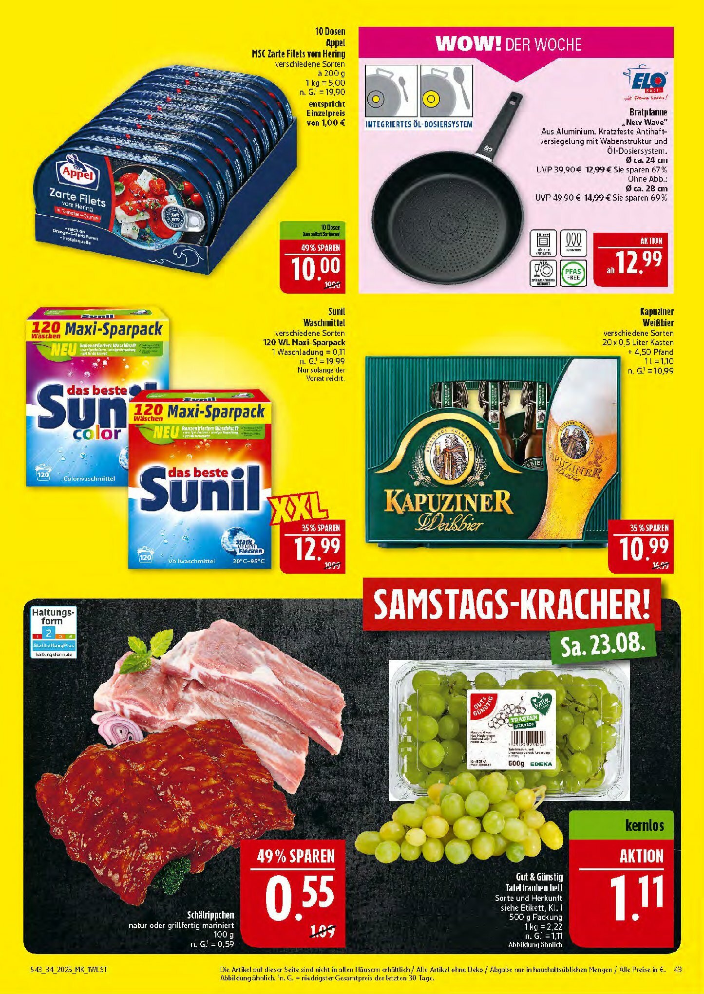 marktkauf - Marktkauf-Prospekt gültig vom 18.08. bis 23.08. - page: 43