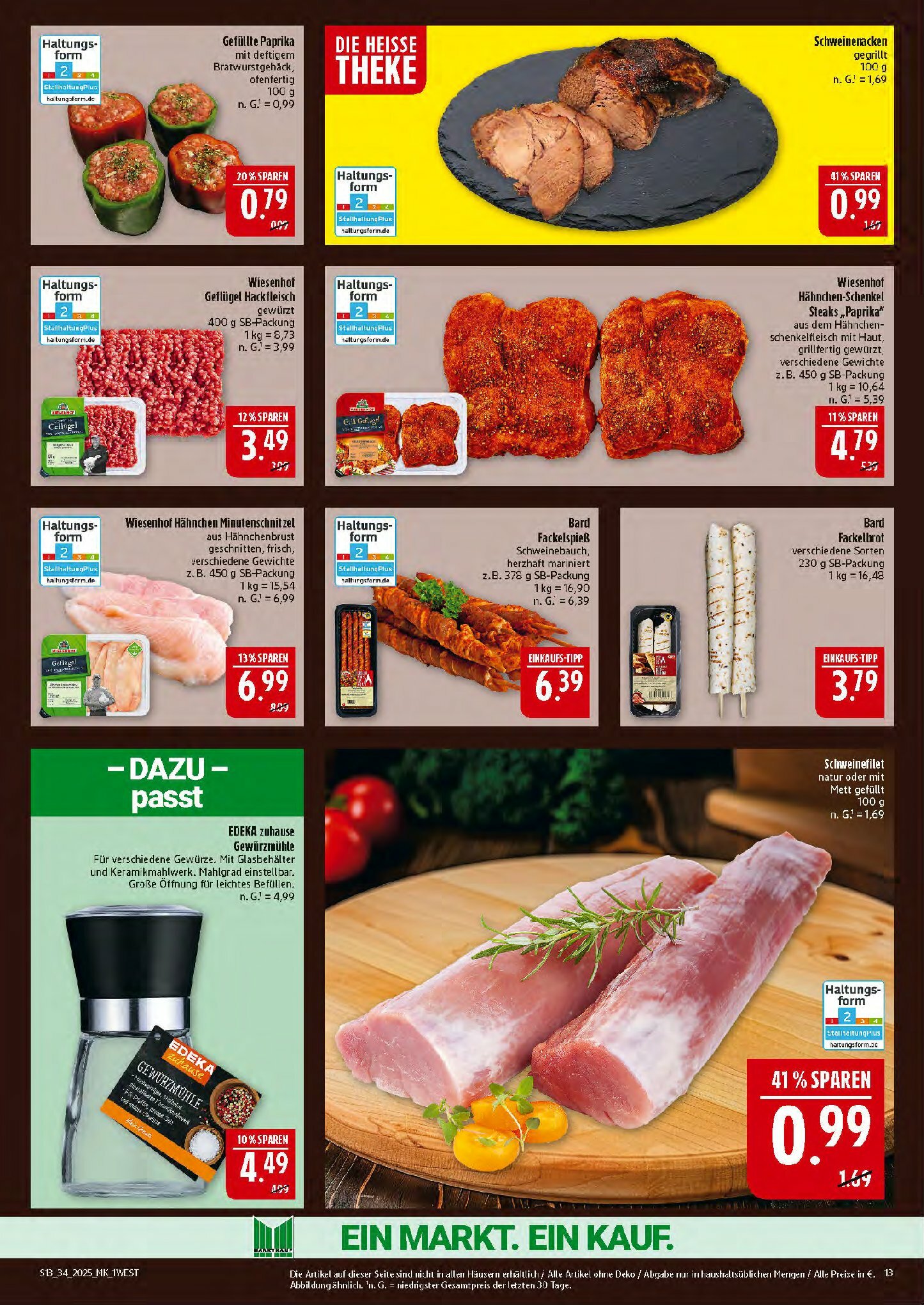 marktkauf - Marktkauf-Prospekt gültig vom 18.08. bis 23.08. - page: 13