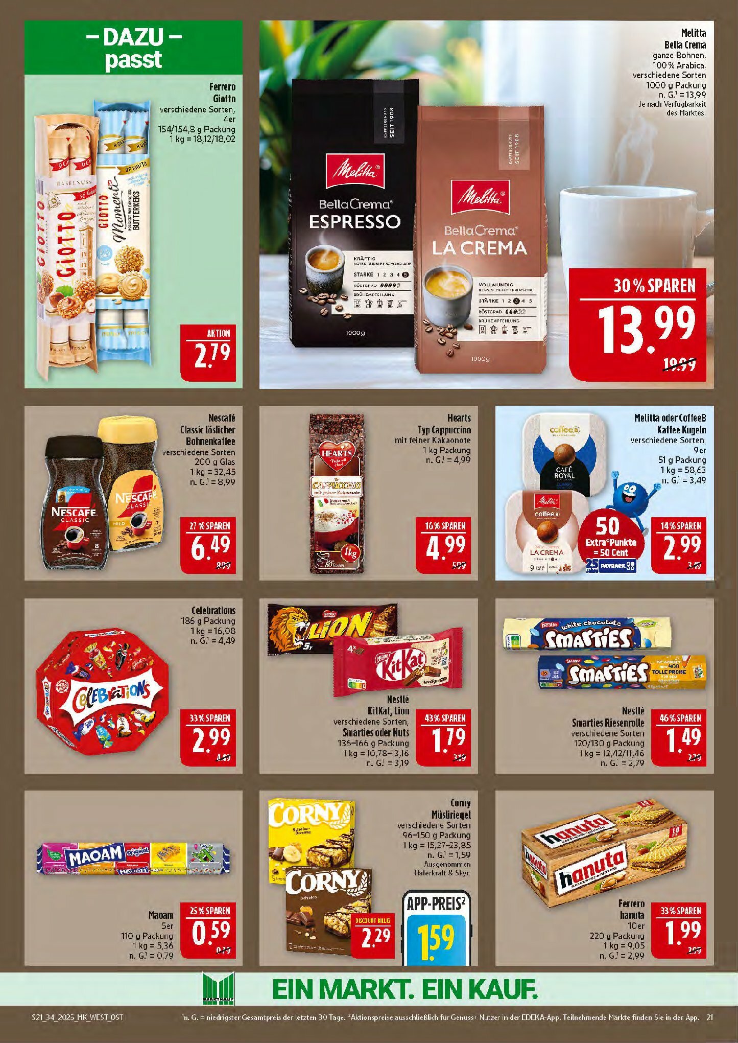 marktkauf - Marktkauf-Prospekt gültig vom 18.08. bis 23.08. - page: 21