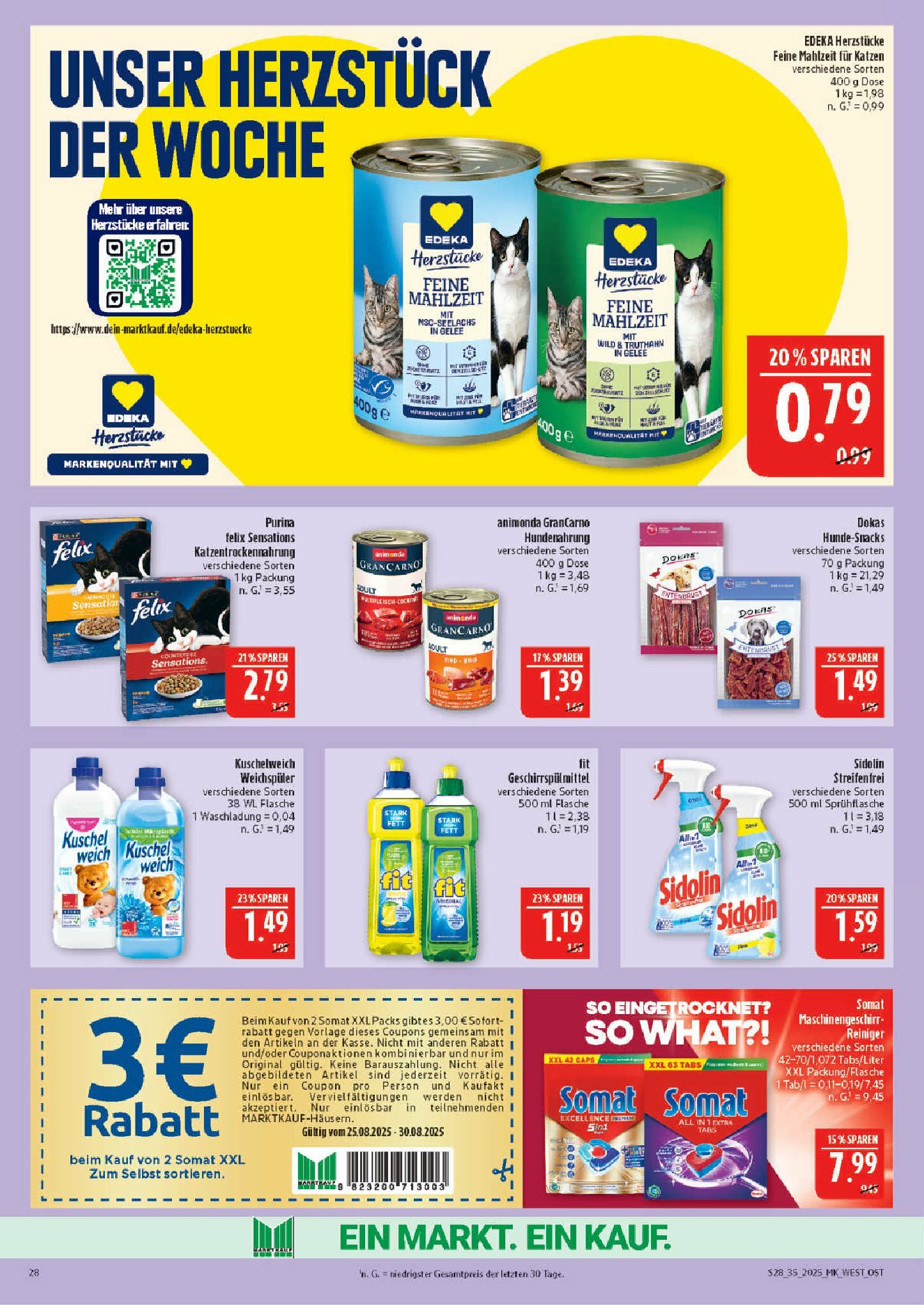 marktkauf - Marktkauf-Prospekt gültig vom 25.08. bis 30.08. - page: 28