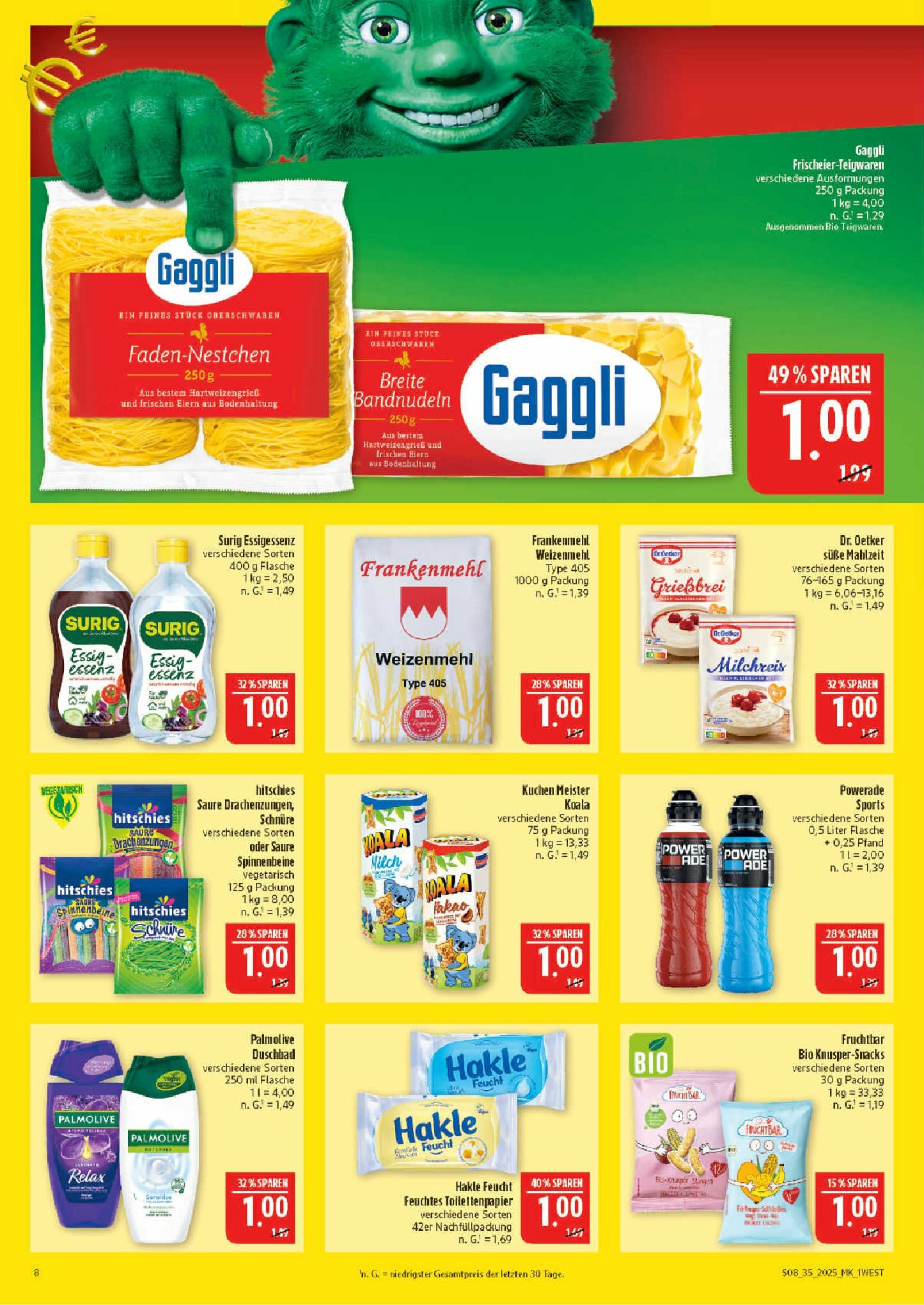 marktkauf - Marktkauf-Prospekt gültig vom 25.08. bis 30.08. - page: 8