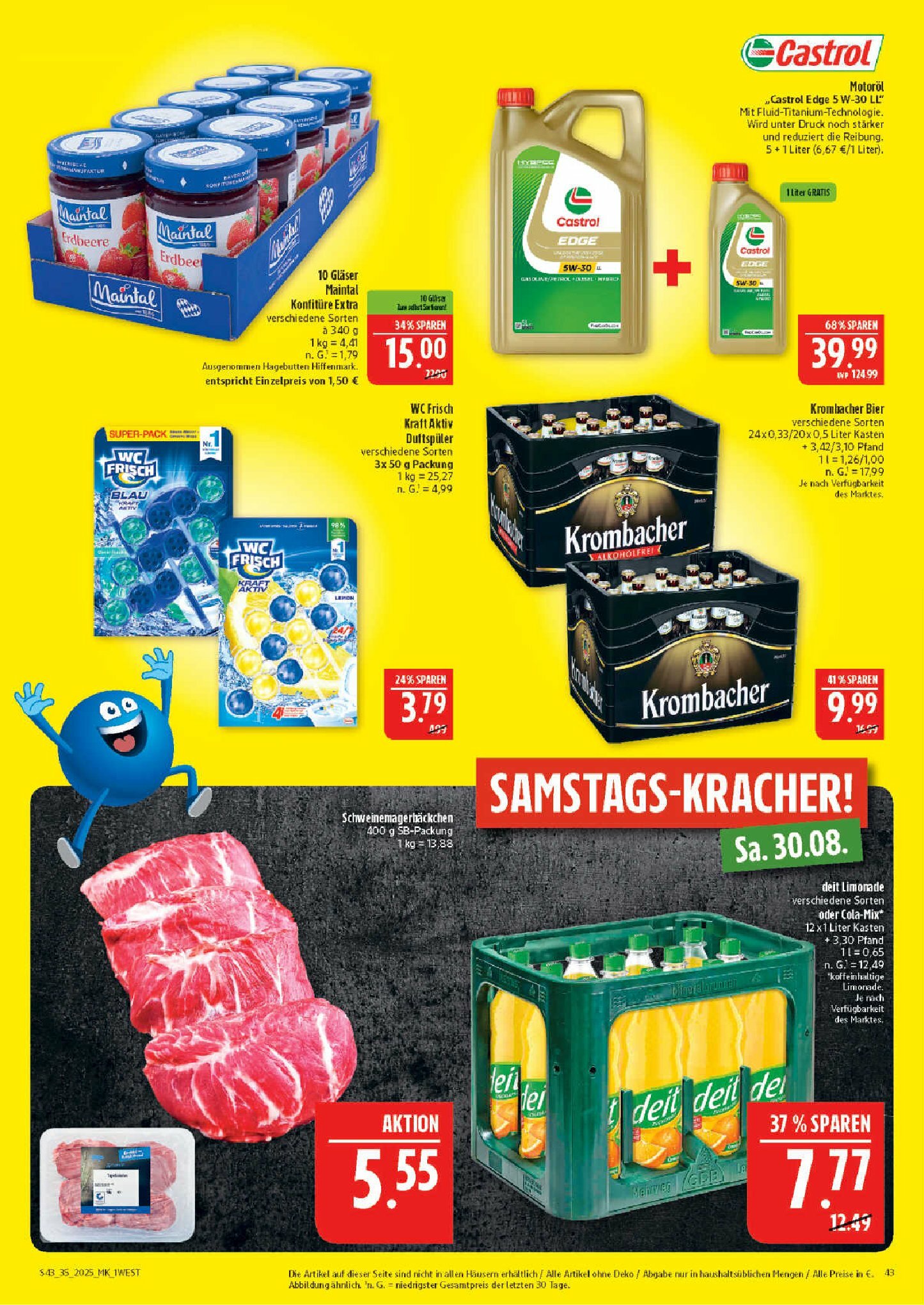 marktkauf - Marktkauf-Prospekt gültig vom 25.08. bis 30.08. - page: 43