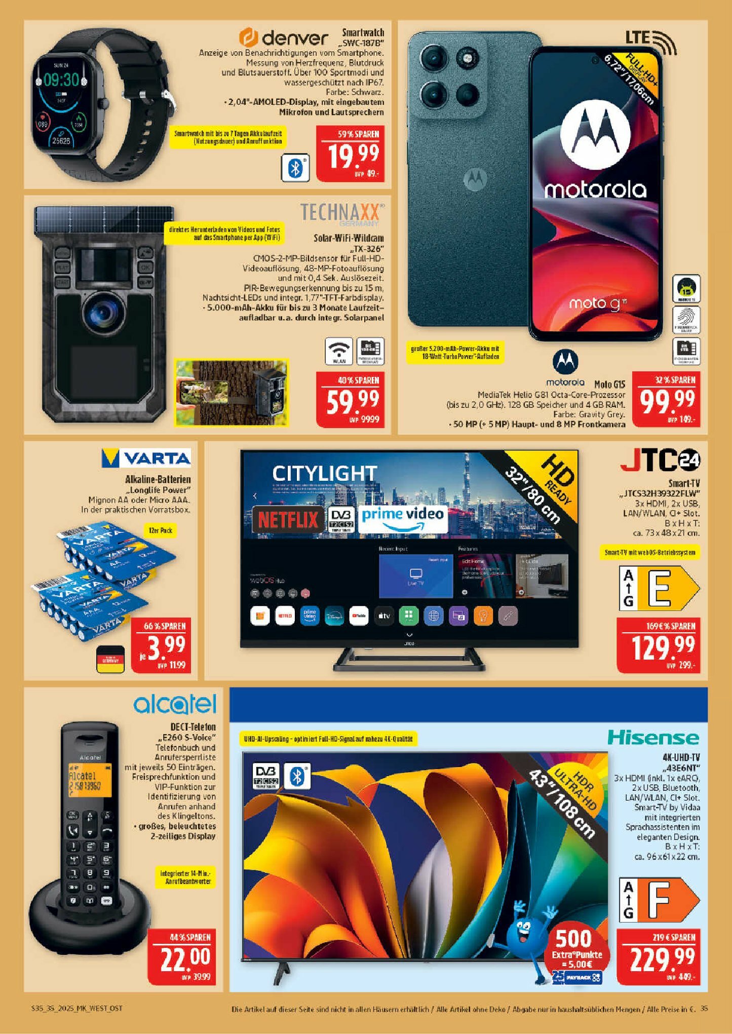 marktkauf - Marktkauf-Prospekt gültig vom 25.08. bis 30.08. - page: 35