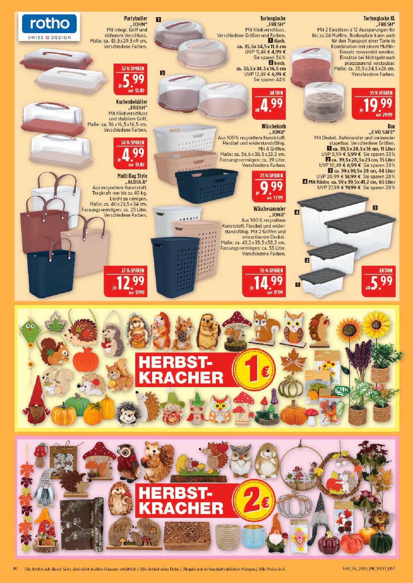 marktkauf - Marktkauf-Prospekt gültig vom 01.09. bis 06.09. - page: 40