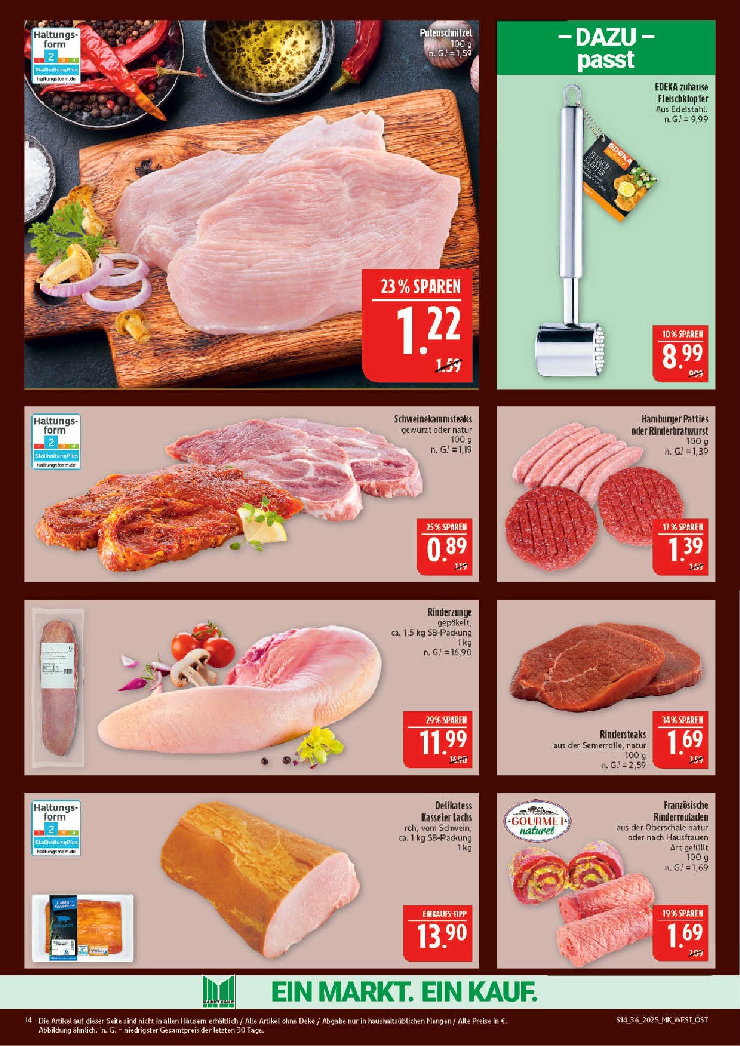 marktkauf - Marktkauf-Prospekt gültig vom 01.09. bis 06.09. - page: 14