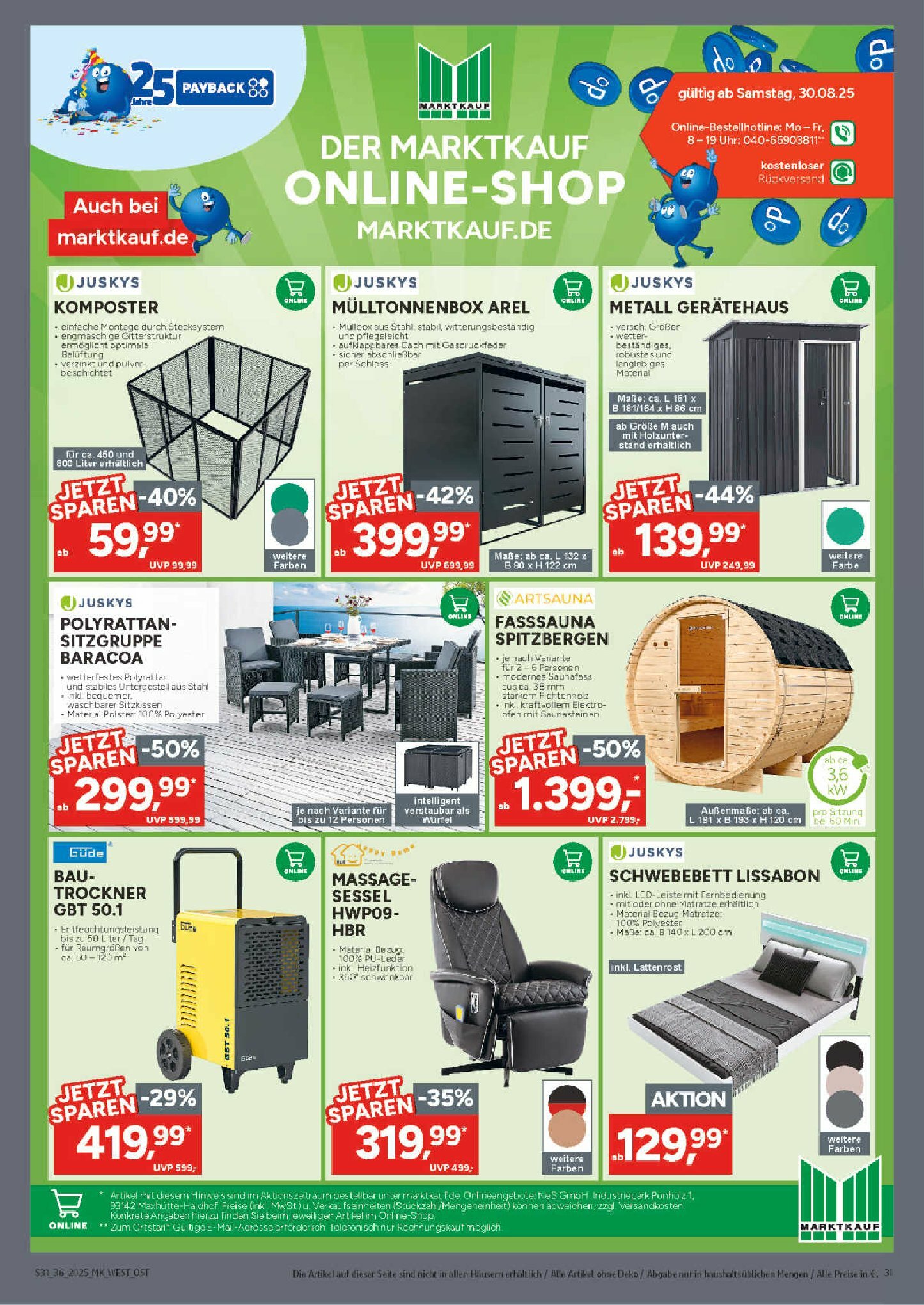 marktkauf - Marktkauf-Prospekt gültig vom 01.09. bis 06.09. - page: 31